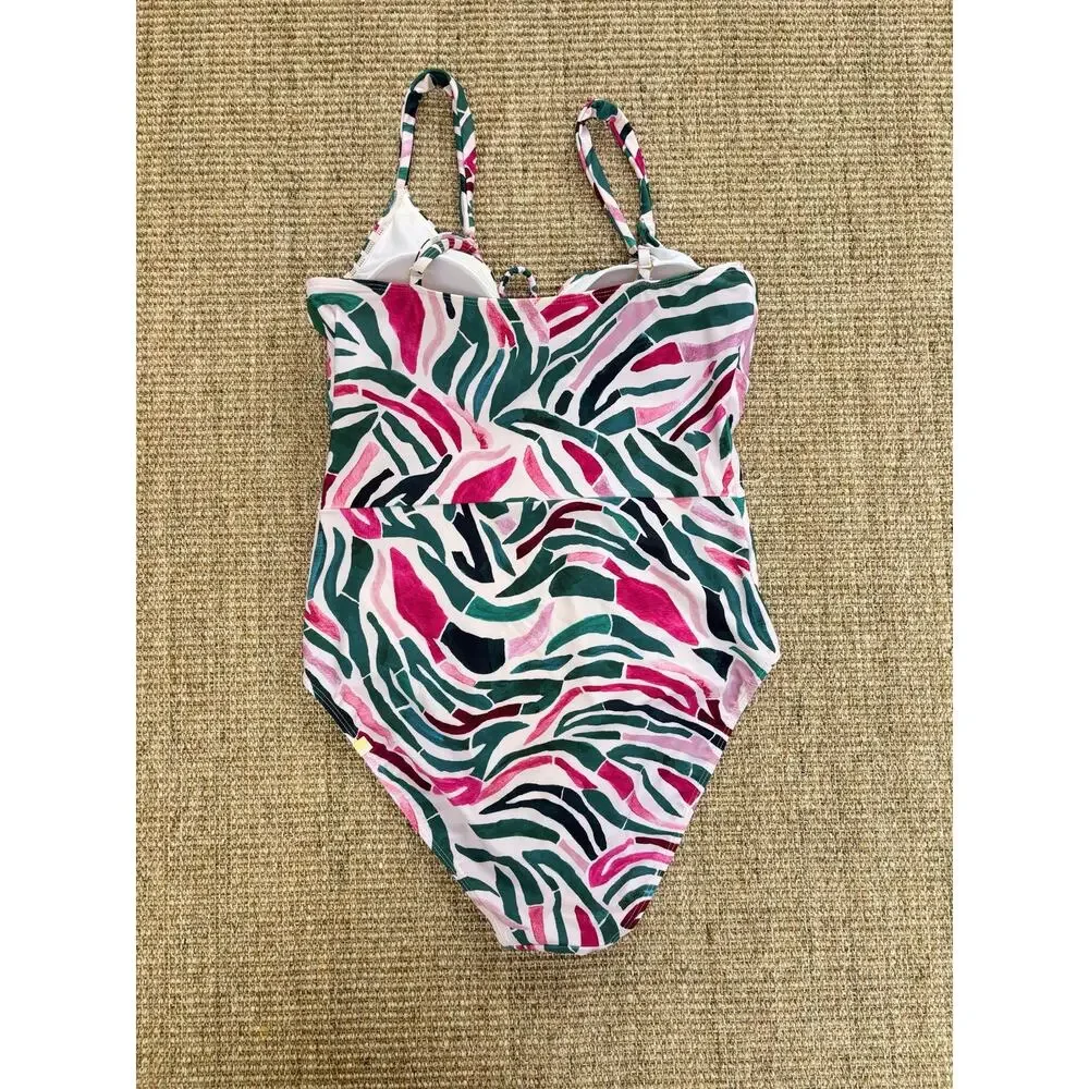 🌸 Summersalt One-Piece Swimsuit | Size 10 | Abstract Zebra Print